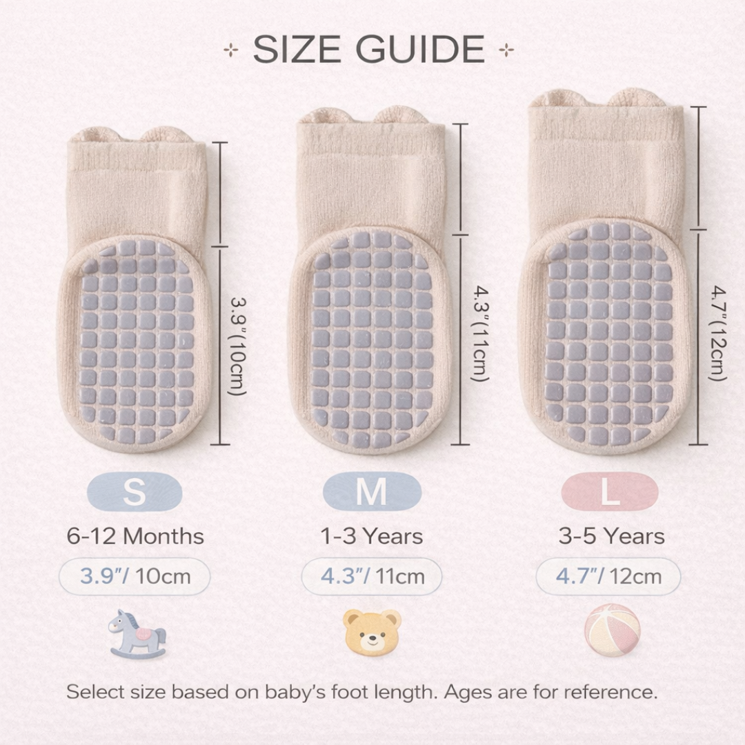 Stepiki™ First Steps Grip Socks