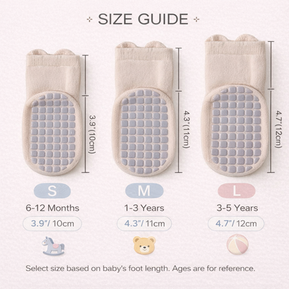 Stepiki™ First Steps Grip Socks